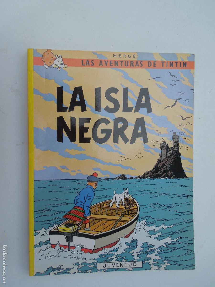 C&oacute;mics: LAS AVENTURAS DE TINTIN HERGE - LA ISLA NEGRA -2023 - JUVENTUD - PASTAS BLANDAS