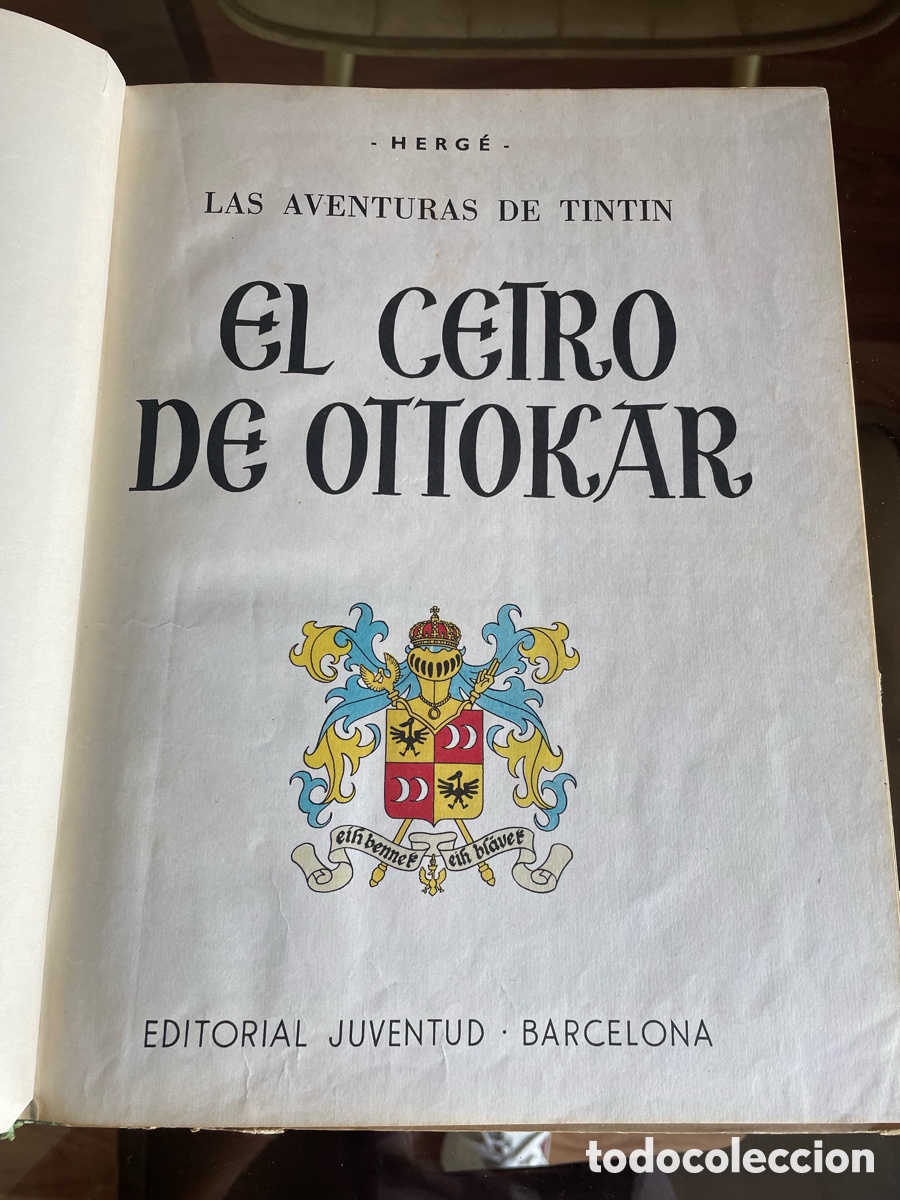 C&oacute;mics: TINTIN EL CETRO DE OTTOKAR 2a Edici&oacute;n 1964 - Foto 6