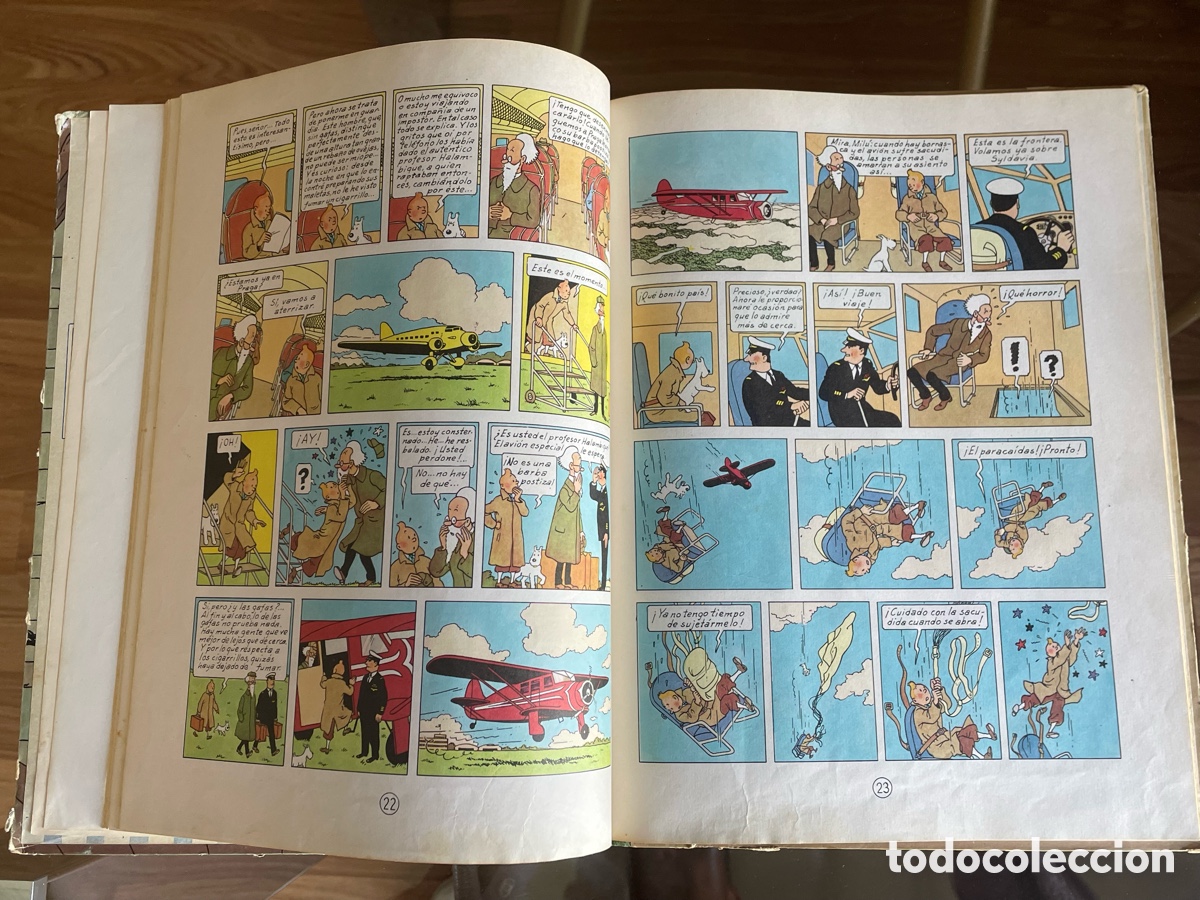 C&oacute;mics: TINTIN EL CETRO DE OTTOKAR 2a Edici&oacute;n 1964 - Foto 9