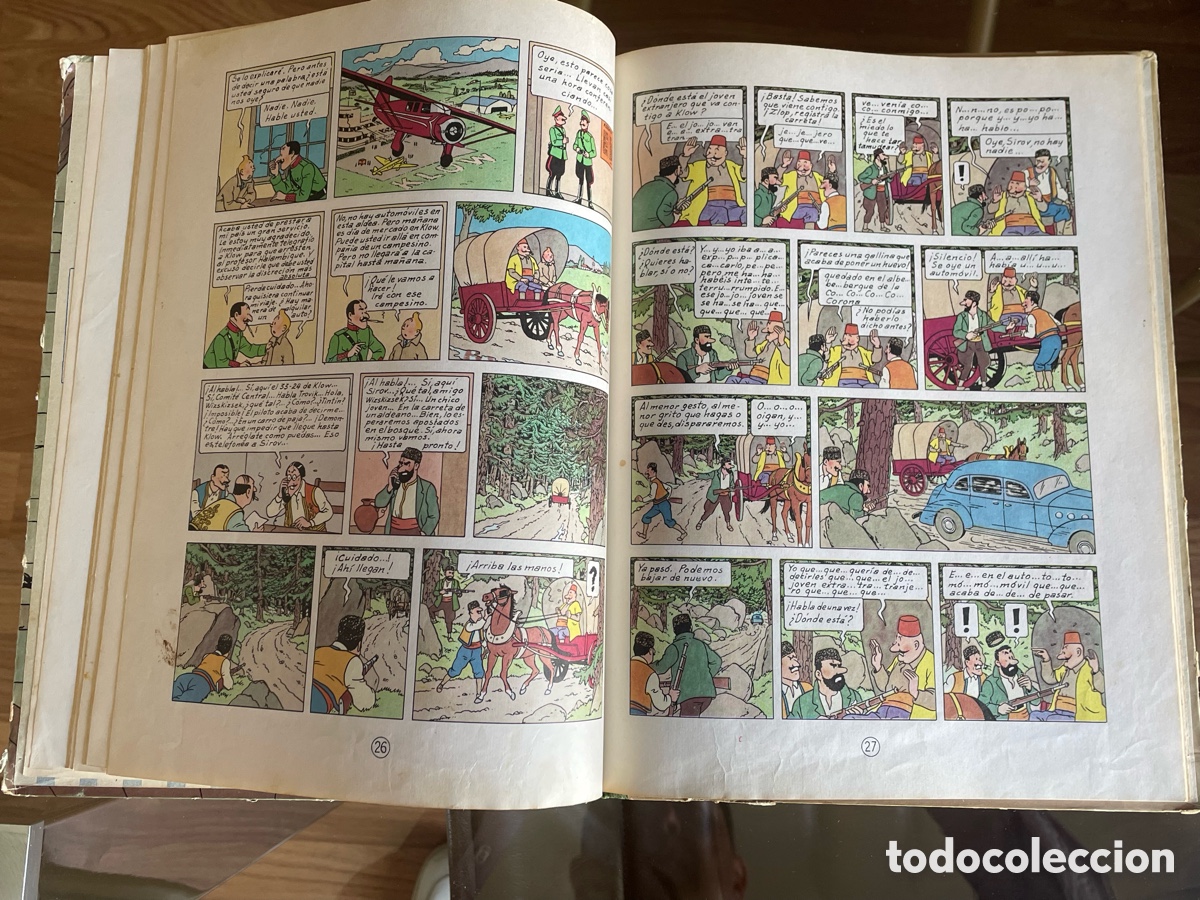 C&oacute;mics: TINTIN EL CETRO DE OTTOKAR 2a Edici&oacute;n 1964 - Foto 10
