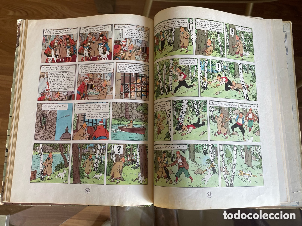 C&oacute;mics: TINTIN EL CETRO DE OTTOKAR 2a Edici&oacute;n 1964 - Foto 11