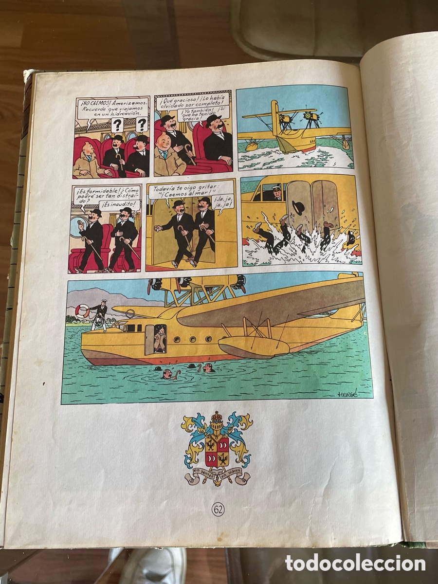 C&oacute;mics: TINTIN EL CETRO DE OTTOKAR 2a Edici&oacute;n 1964 - Foto 12