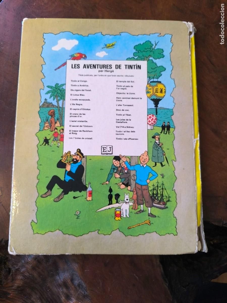 C&oacute;mics: TINTIN AL CONGO CATALAN CUARTA EDICION 1982 - Foto 2