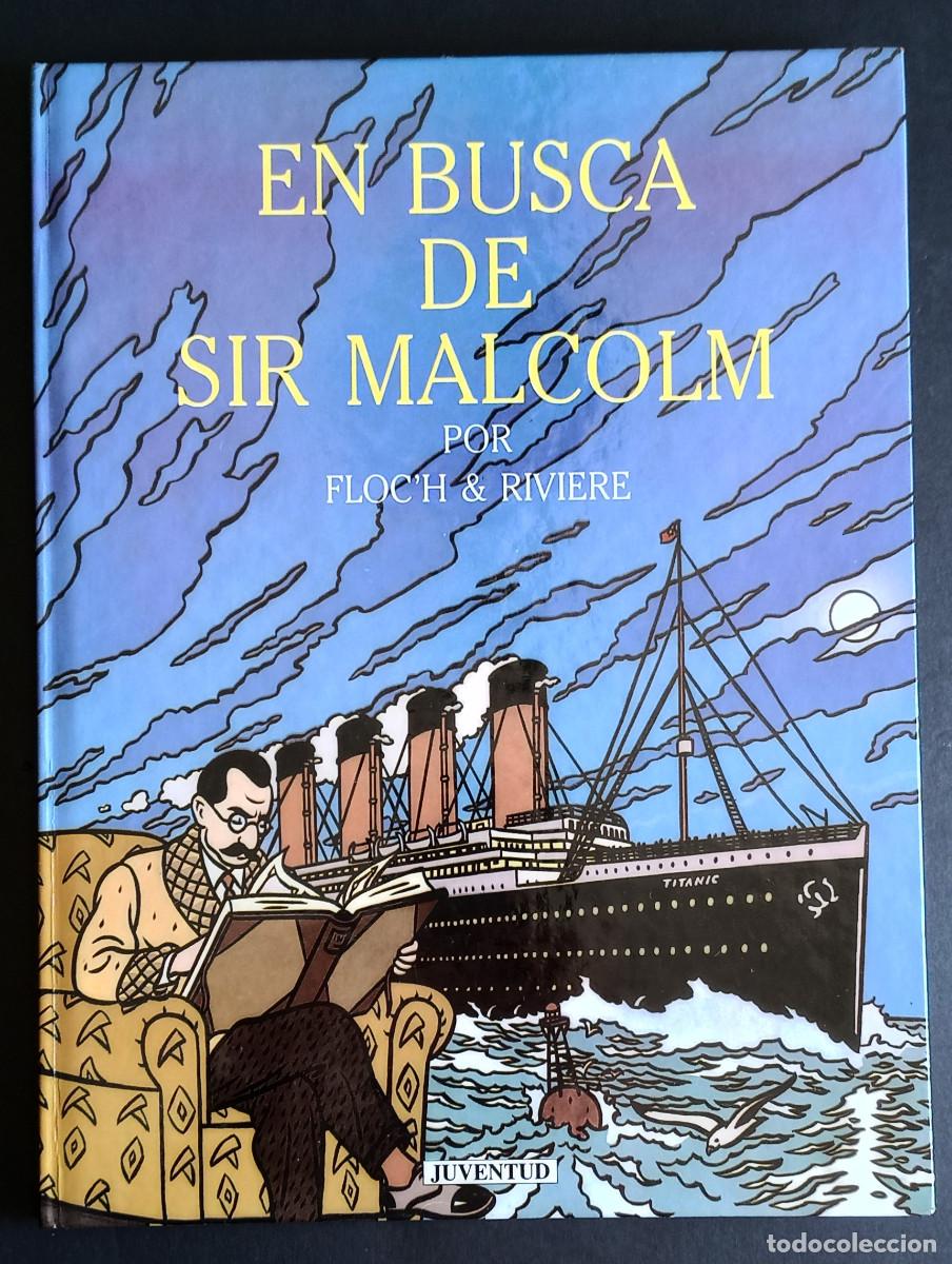 C&oacute;mics: EN BUSCA DE SIR MALCOLM - FLOC'H & RIVIERE - JUVENTUD, 1991
