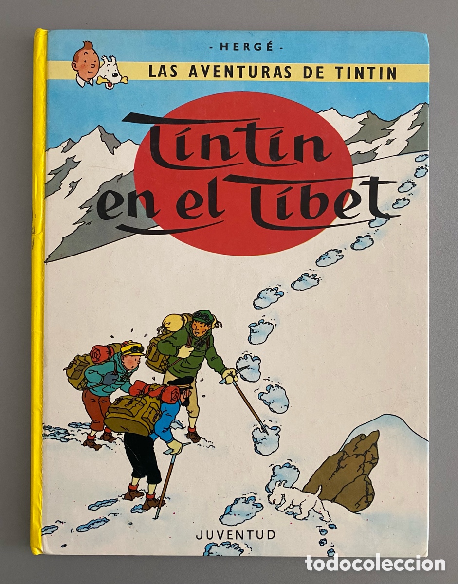 C&oacute;mics: Tintin en el T&iacute;bet, 1993 Editorial Juventud