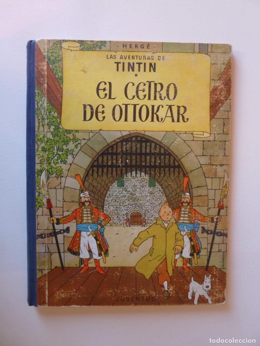 C&oacute;mics: TINTIN, EL CETRO DE OTTOKAR, 1&ordf; PRIMERA EDICION 1958