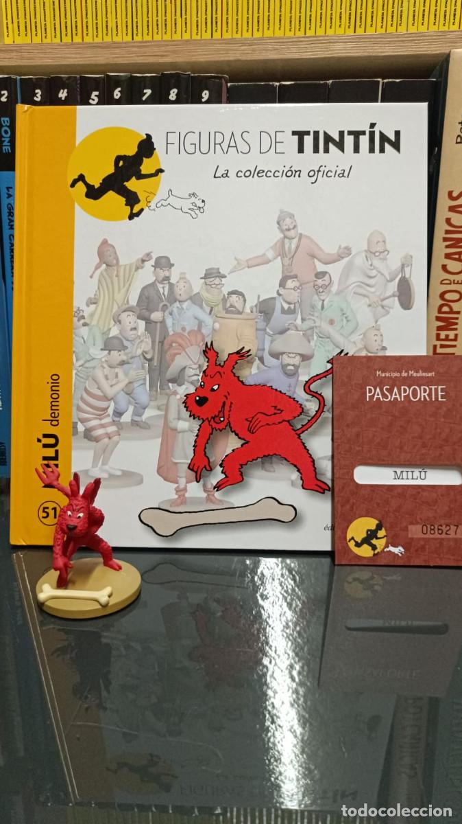 C&oacute;mics: Mil&uacute; demonio n&ordm; 51 &ndash; Figura oficial Tint&iacute;n (Moulinsart)