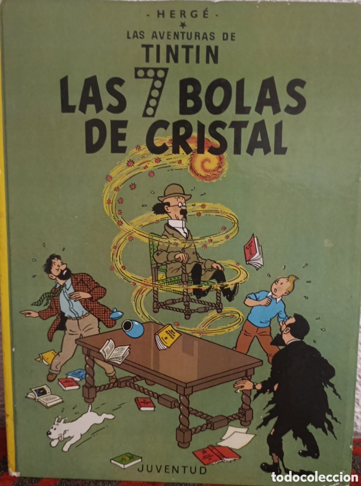 C&oacute;mics: C&oacute;mic: Las 7 Bolas de Cristal (Las Aventuras de Tint&iacute;n) - Ed. Juventud (1985)