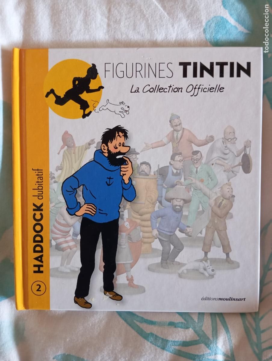 C&oacute;mics: FIGURINES TINTIN 2 HADDOCK EDICIONES MOULINSART MUY BUEN ESTADO TAPA DURA