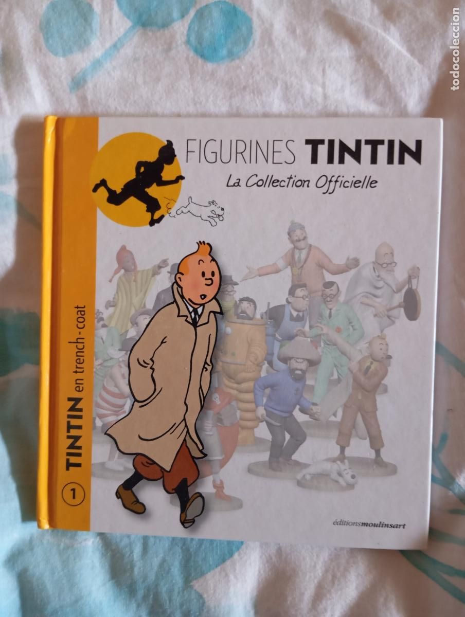 C&oacute;mics: FIGURINES TINTIN 1 EDICIONES MOULINSART MUY BUEN ESTADO TAPA DURA