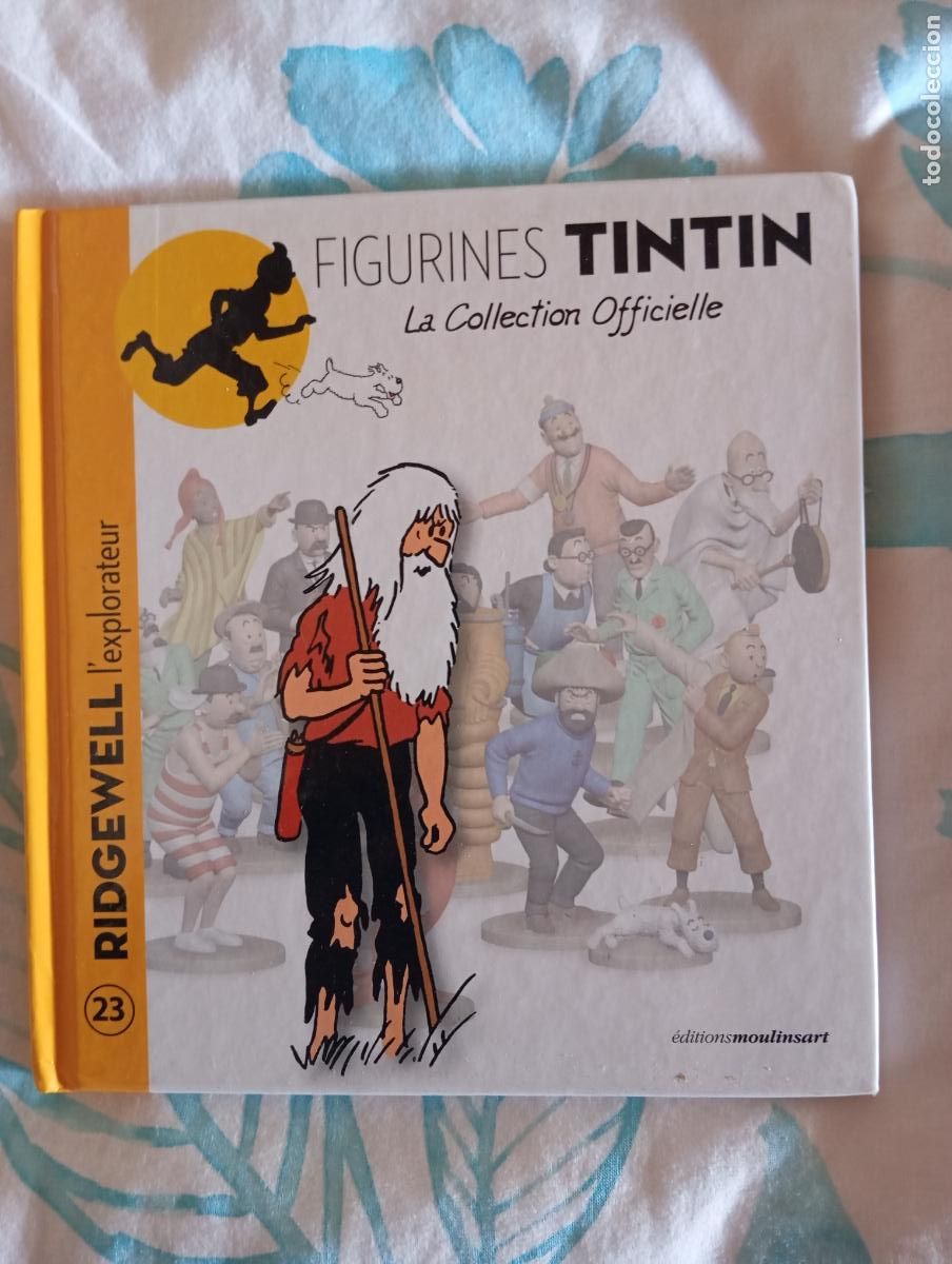 C&oacute;mics: FIGURINES TINTIN 23 RIDGEWELL EDICIONES MOULINSART MUY BUEN ESTADO TAPA DURA
