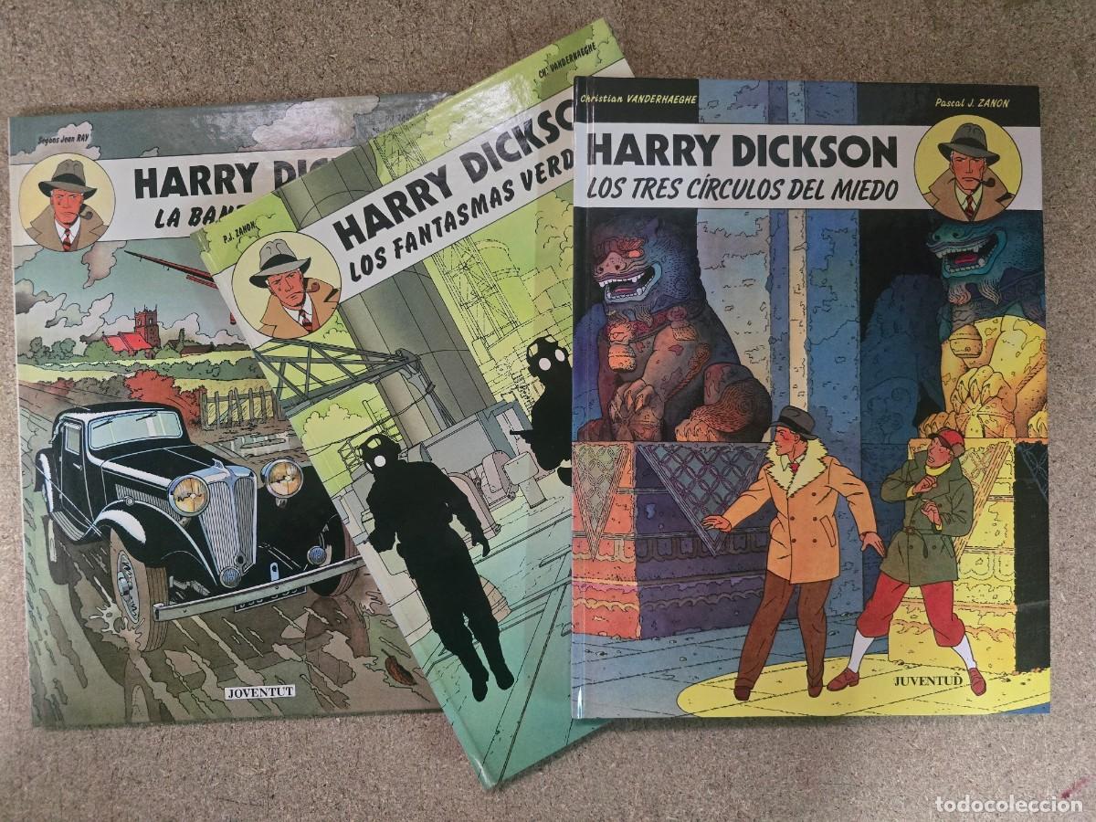 C&oacute;mics: Harry Dickson.Completa 3 comics.Juventud