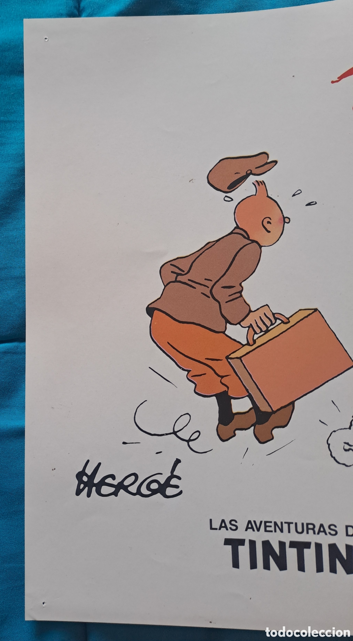 C&oacute;mics: Poster Tintin 60 Aniversario - Foto 2