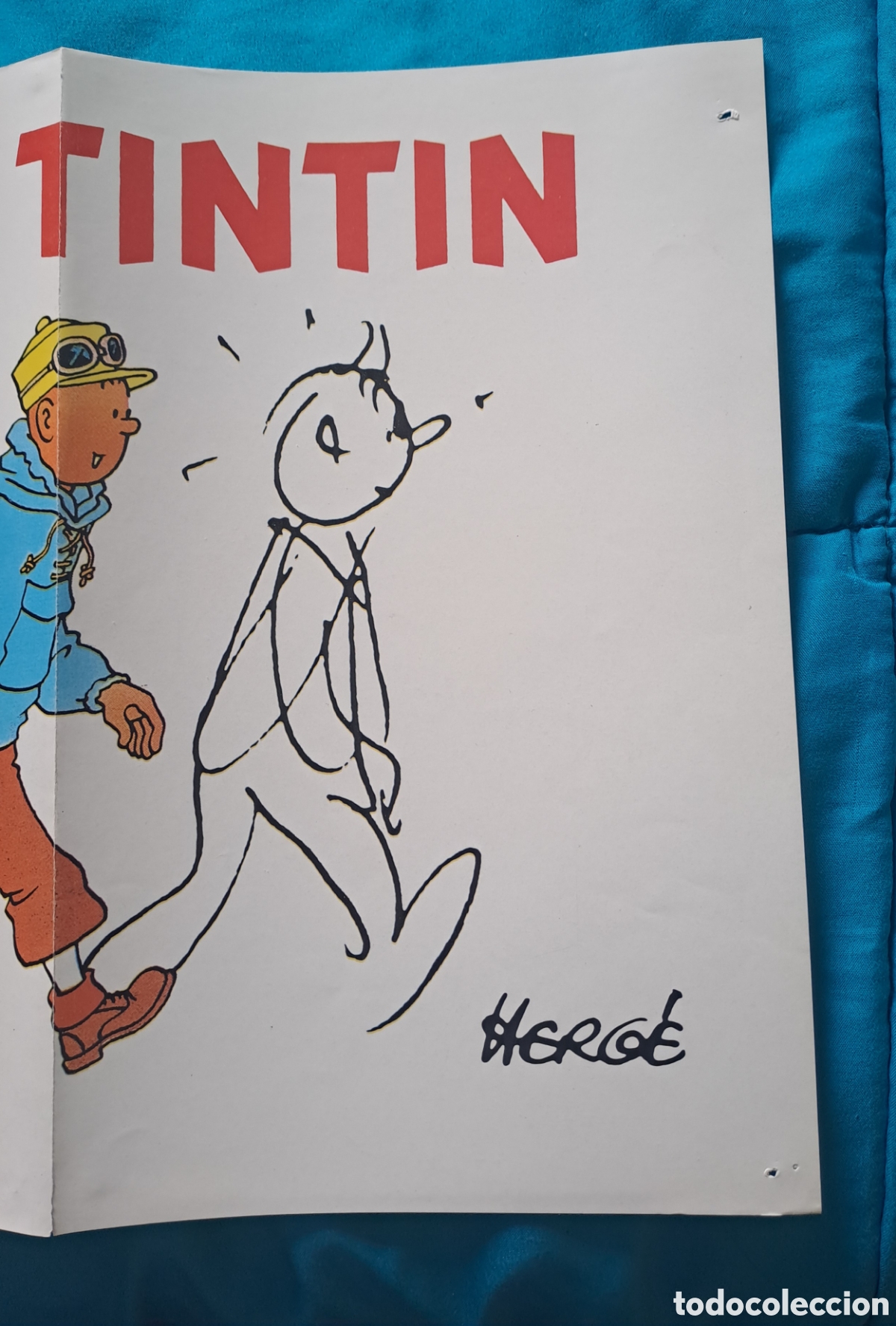 C&oacute;mics: Poster Tintin 60 Aniversario - Foto 3