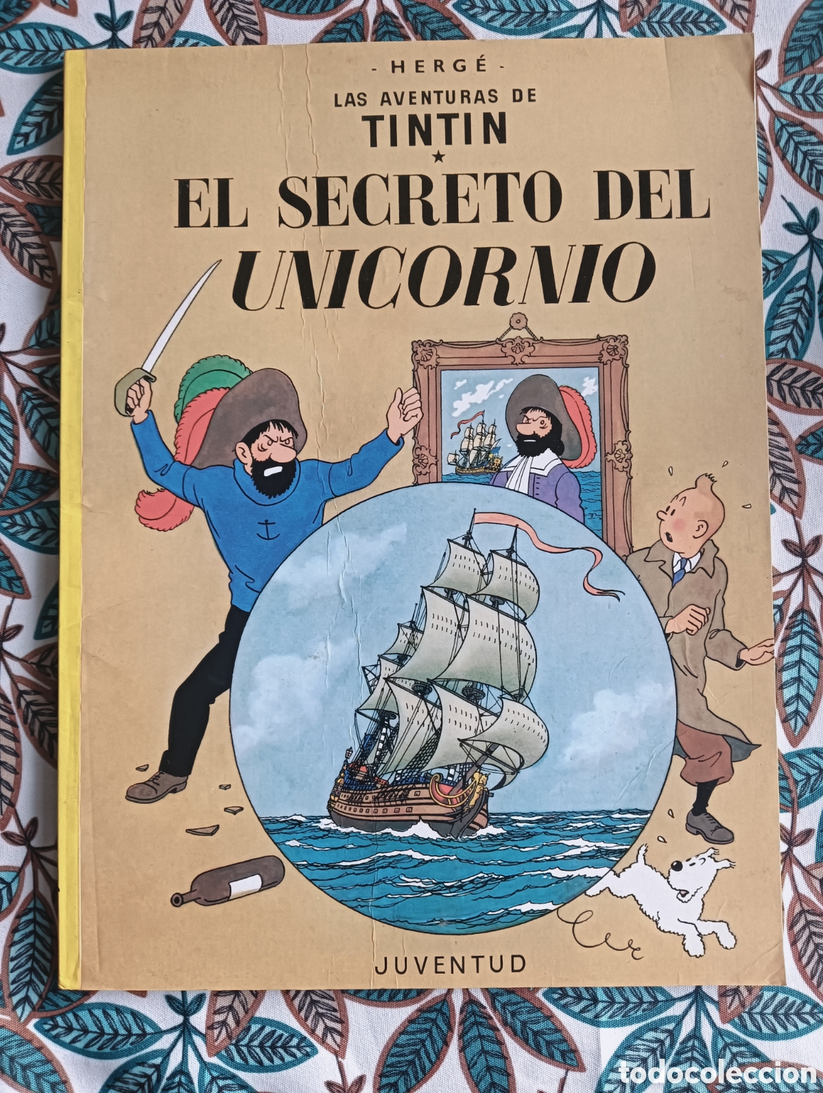 C&oacute;mics: LAS AVENTURAS DE TINTIN EN EL SECRETO DEL UNICORNIO - TAPA BLANDA- JUVENTUD -