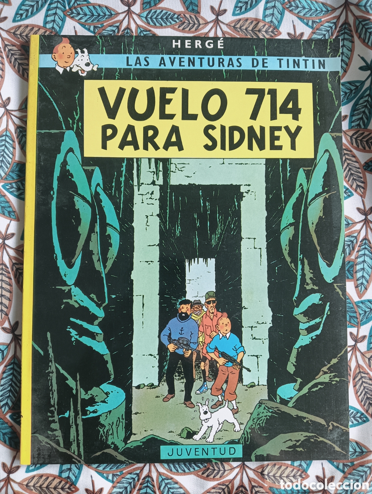 C&oacute;mics: LAS AVENTURAS DE TINT&Iacute;N EN VUELO 714 PARA SIDNEY- TAPA BLANDA - EDICIONES JUVENTUD