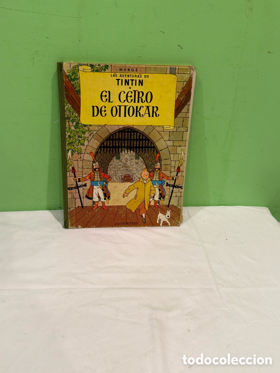 C&oacute;mics: Tint&iacute;n El Cetro de Ottokar Herg&eacute; primera edici&oacute;n Juventud c&oacute;mic antiguo colecci&oacute;n