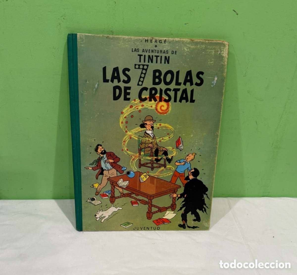 C&oacute;mics: Tint&iacute;n Las 7 Bolas de Cristal Herg&eacute; SEGUNDA EDICI&Oacute;N 1967 Juventud c&oacute;mic antiguo