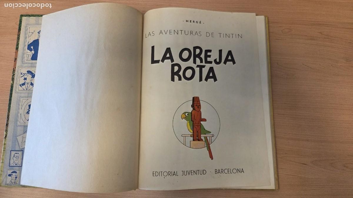 C&oacute;mics: Tint&iacute;n. La oreja rota. primera edici&oacute;n. - Foto 5