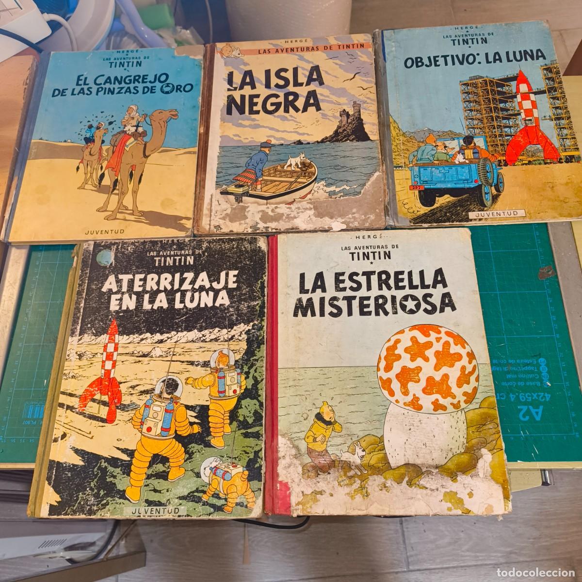 C&oacute;mics: Tint&iacute;n Lomo de Tela &ndash; Ediciones Antiguas