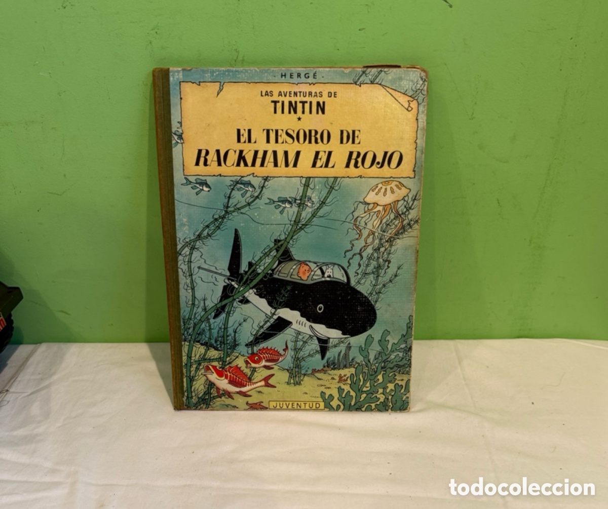 C&oacute;mics: Tint&iacute;n El Tesoro de Rackham el Rojo Herg&eacute; segunda edici&oacute;n 1964 castellano Juventud