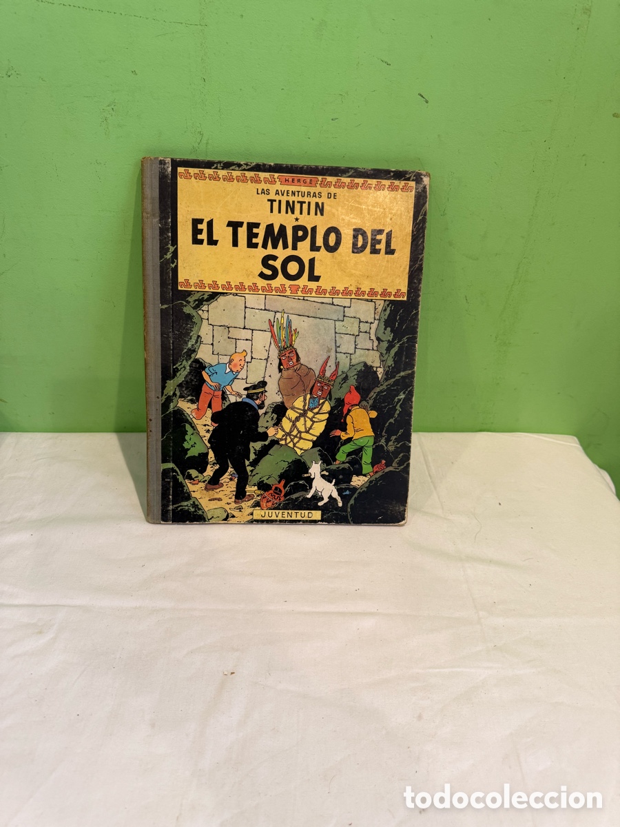 C&oacute;mics: Tint&iacute;n El Templo del Sol Herg&eacute; segunda edici&oacute;n 1961 castellano Juventud