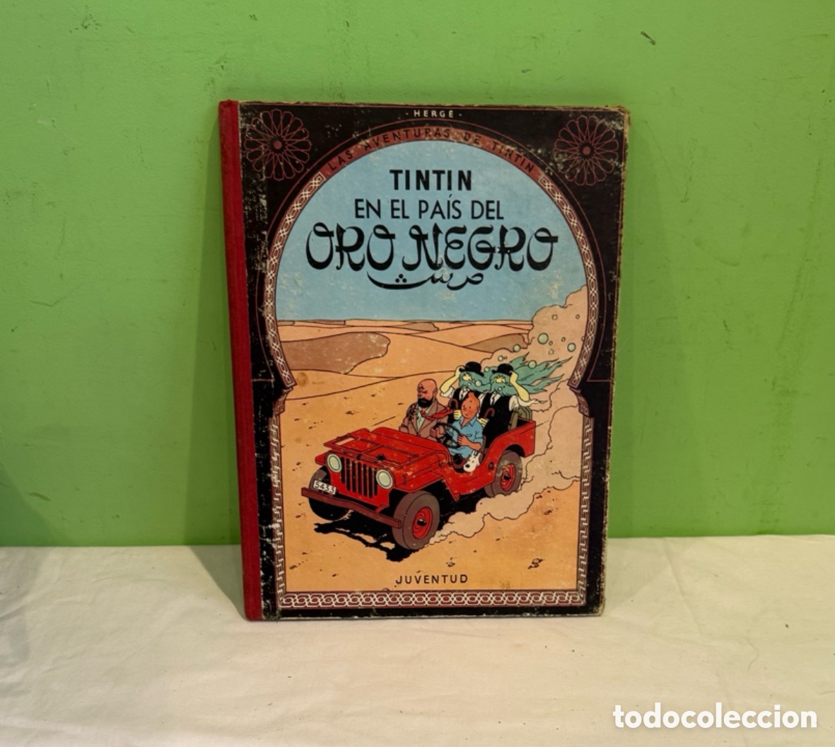 C&oacute;mics: Tint&iacute;n en el Pa&iacute;s del Oro Negro Herg&eacute; 4&ordf; edici&oacute;n 1970 Juventud castellano