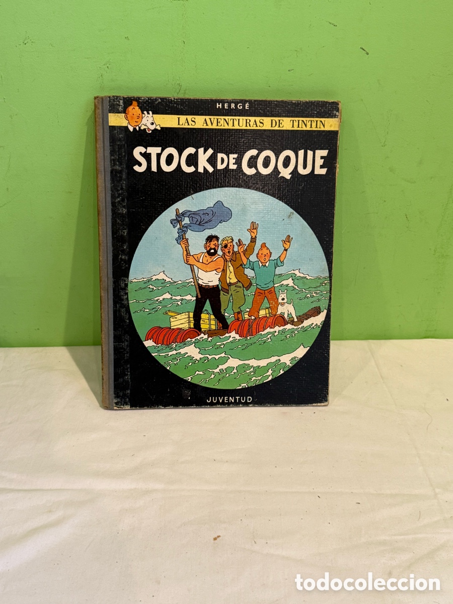 C&oacute;mics: Tint&iacute;n Stock de Coque Herg&eacute; 3&ordf; edici&oacute;n 1967 Juventud castellano