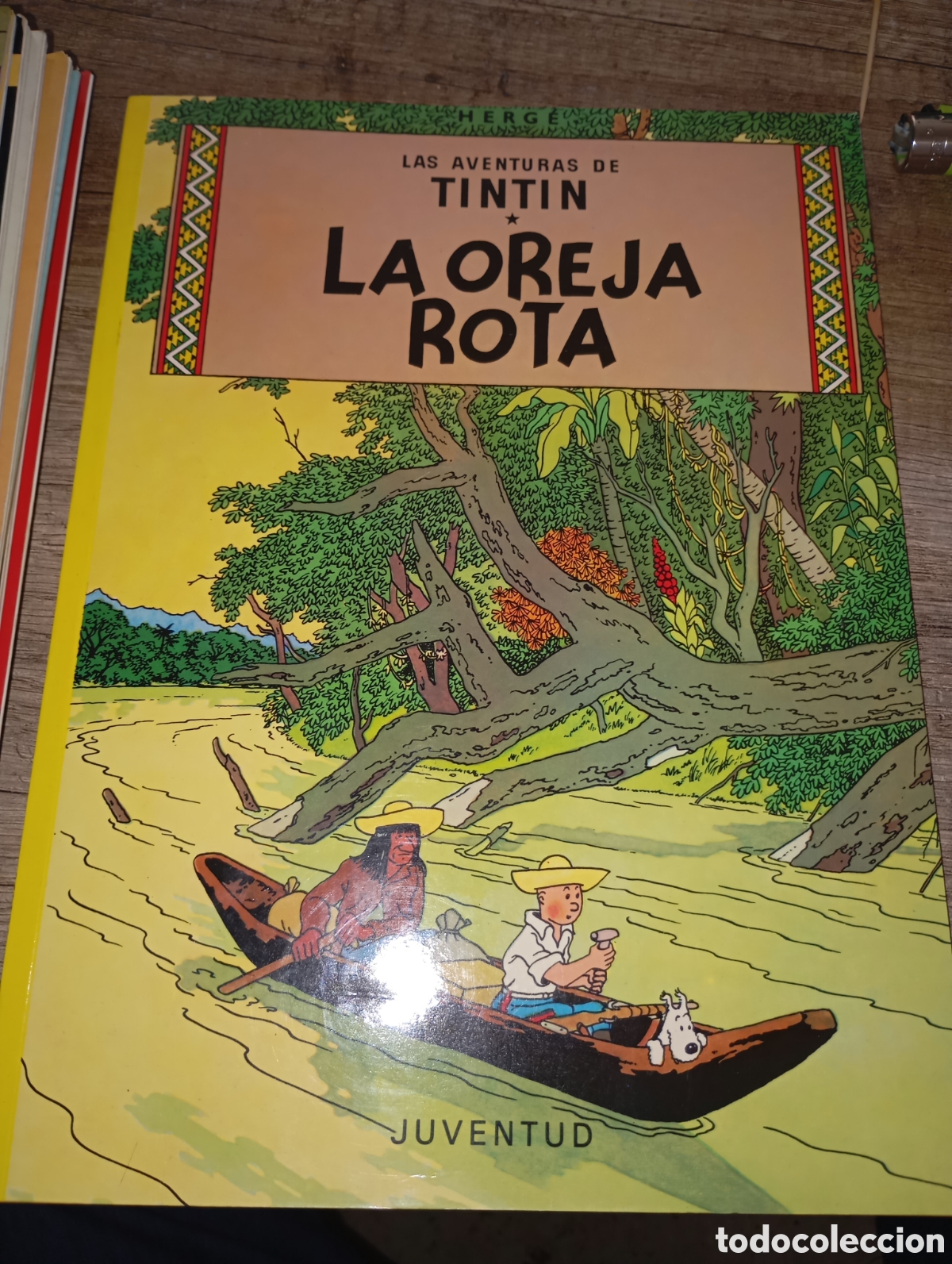 C&oacute;mics: Las aventuras de Tint&iacute;n. La oreja rota. 1996