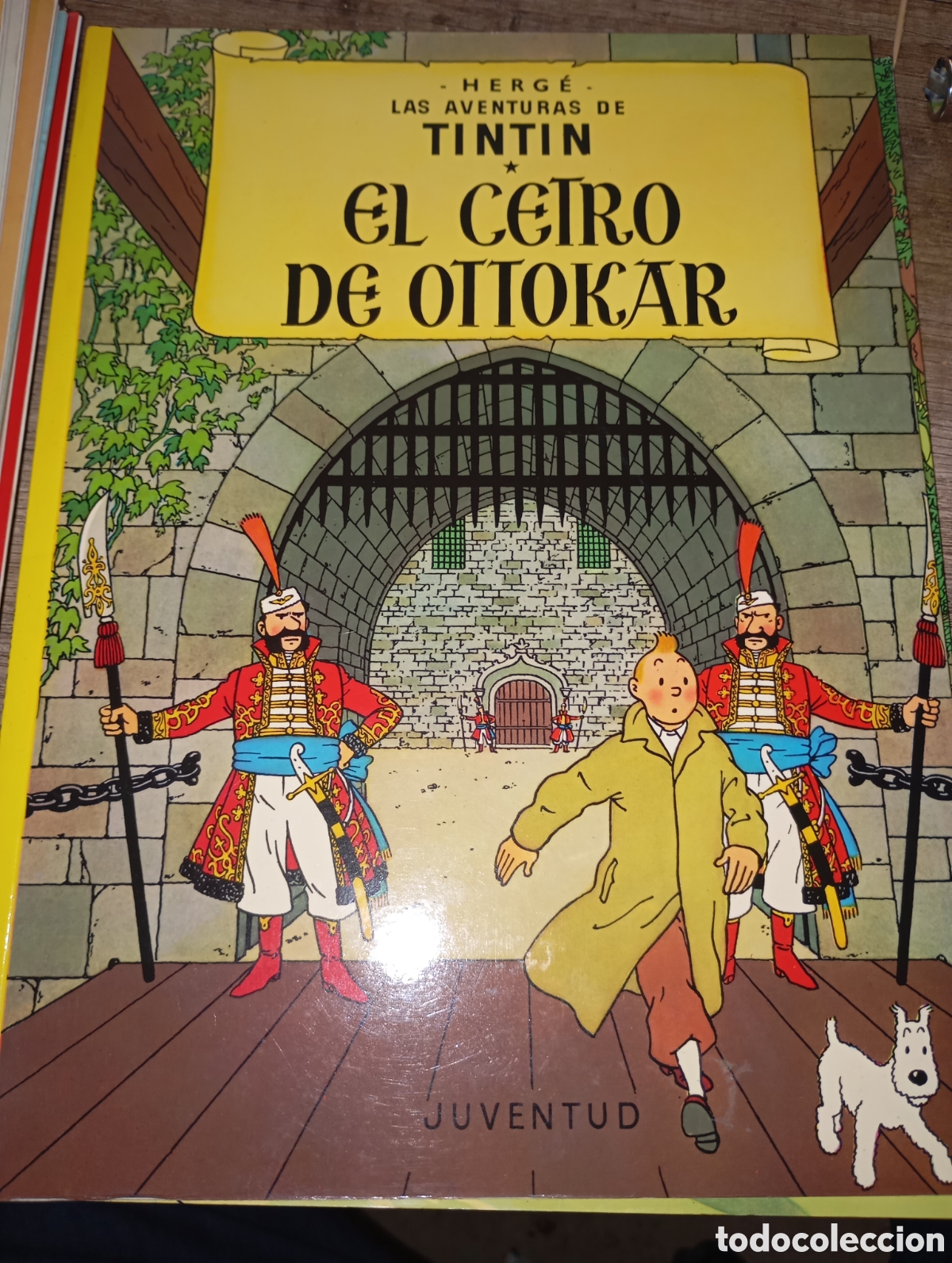 C&oacute;mics: Las aventuras de Tint&iacute;n. El cetro de Ottokar. 1996
