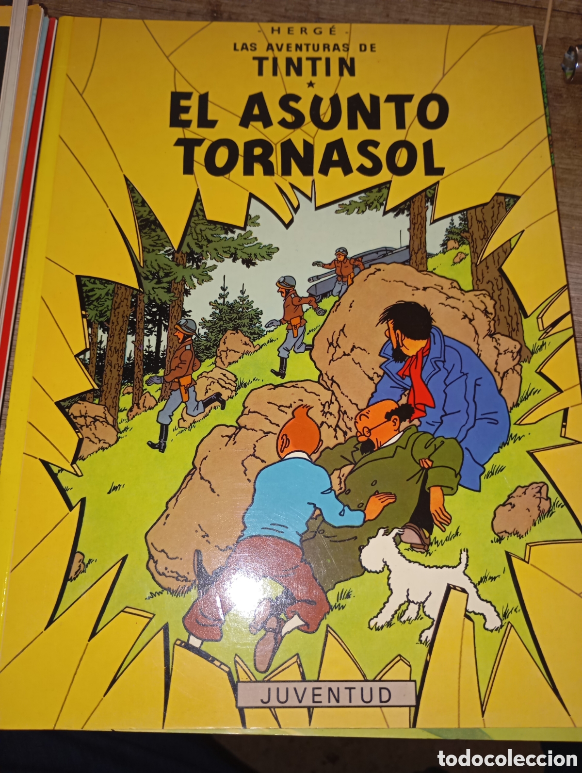 C&oacute;mics: Las aventuras de Tint&iacute;n. El asunto tornasol. 1996