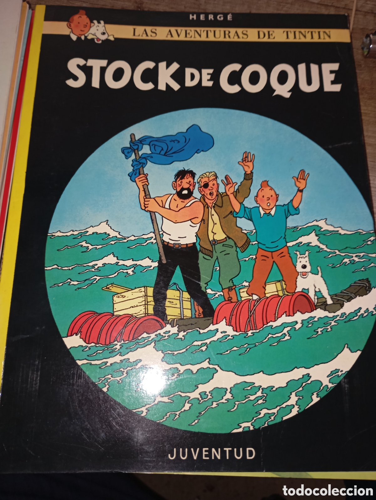 C&oacute;mics: Las aventuras de Tint&iacute;n. Stock de Coque. 1996