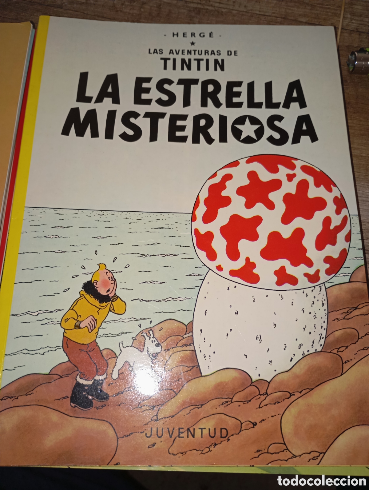 C&oacute;mics: Las aventuras de Tint&iacute;n. La estrella misteriosa. 1996