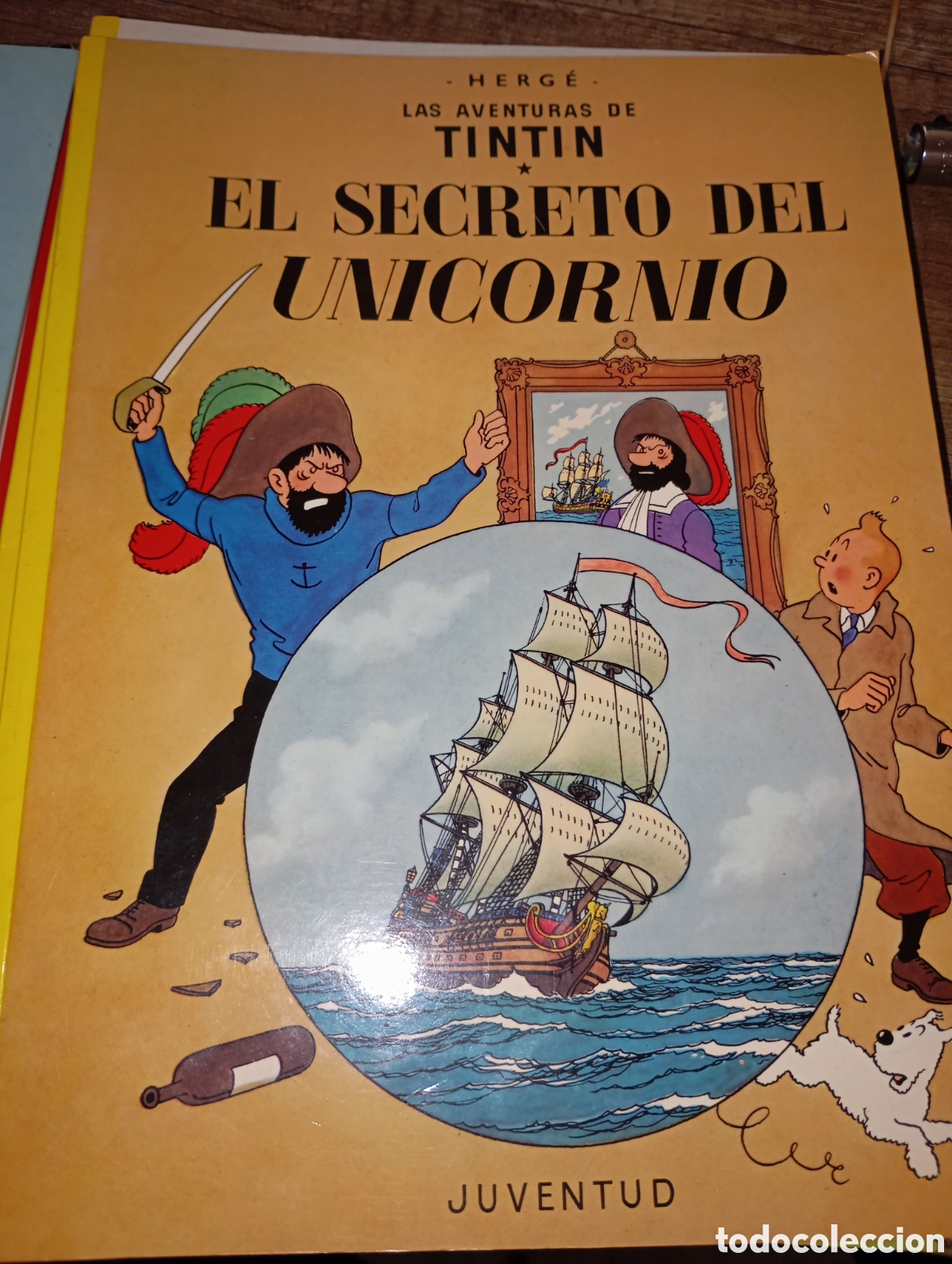 C&oacute;mics: Las aventuras de Tint&iacute;n. El secreto de unicornio. 1996