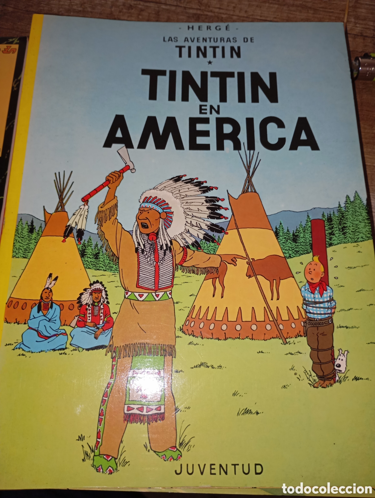 C&oacute;mics: Las aventuras de Tint&iacute;n. Tint&iacute;n en America. 1996