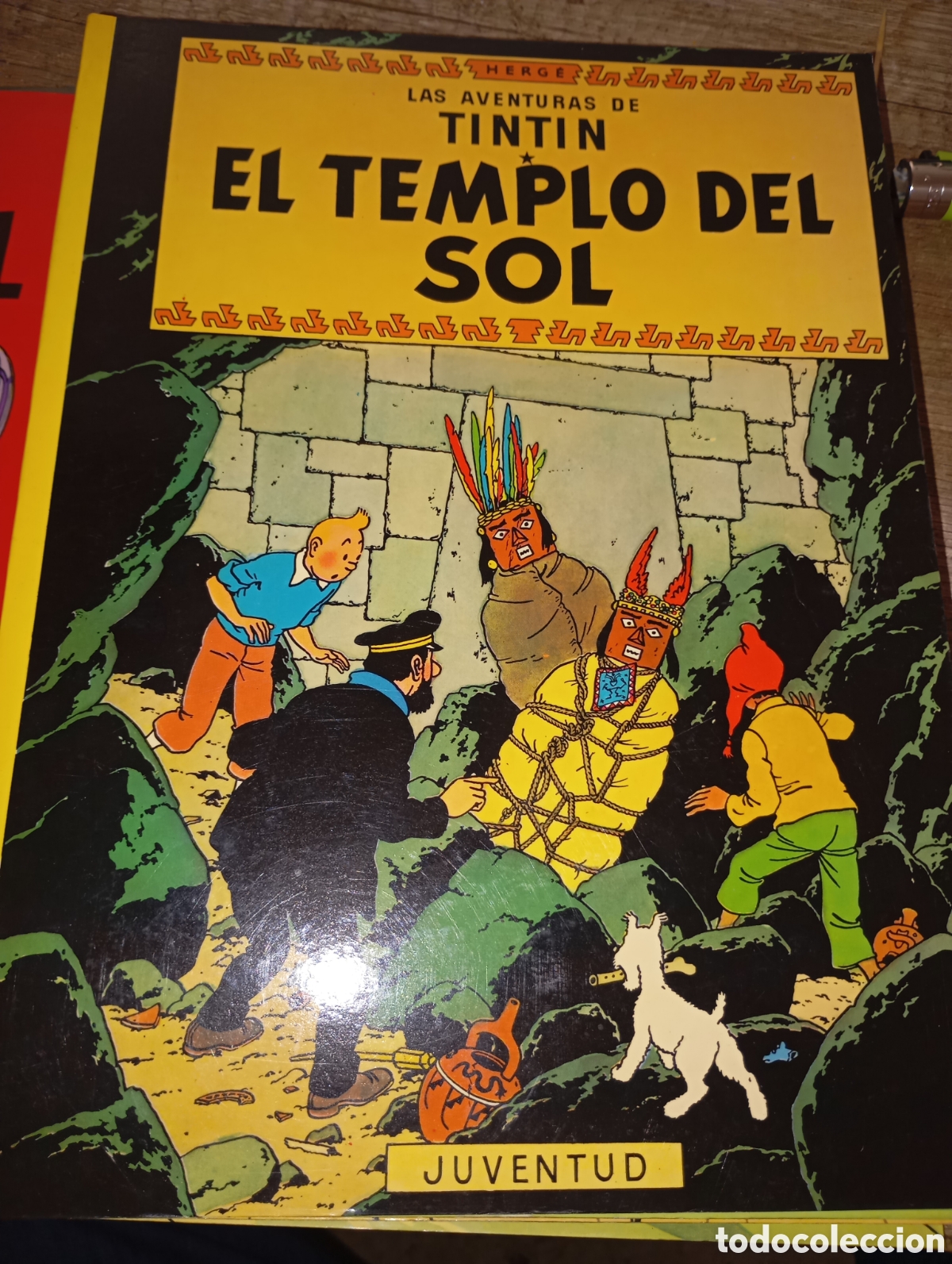 C&oacute;mics: Las aventuras de Tint&iacute;n. El templo del Sol. 1996 - Foto 1