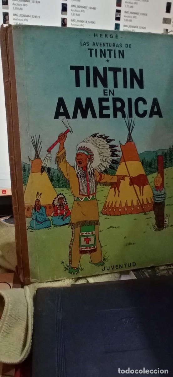 C&oacute;mics: TINTIN EN AMERICA EDITORIAL JUVENTUD 2&ordf; EDICION 1969