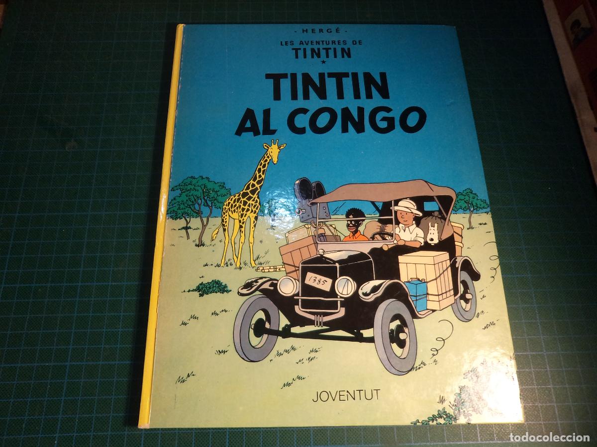 C&oacute;mics: Tintin al Congo. Juventut. 4&ordf; edicion. 1982. En catalan
