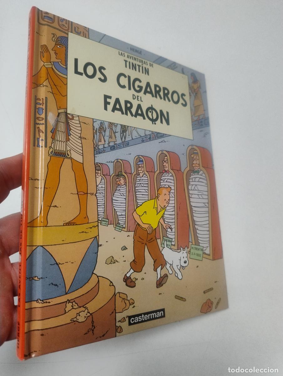 C&oacute;mics: Los cigarros del fara&oacute;n - Herg&eacute;