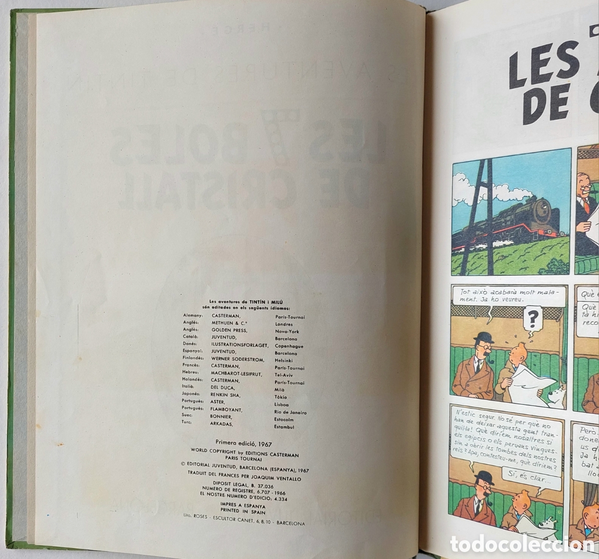 C&oacute;mics: TINT&Iacute;N PRIMERA EDICI&Oacute;N CATALAN - Foto 5