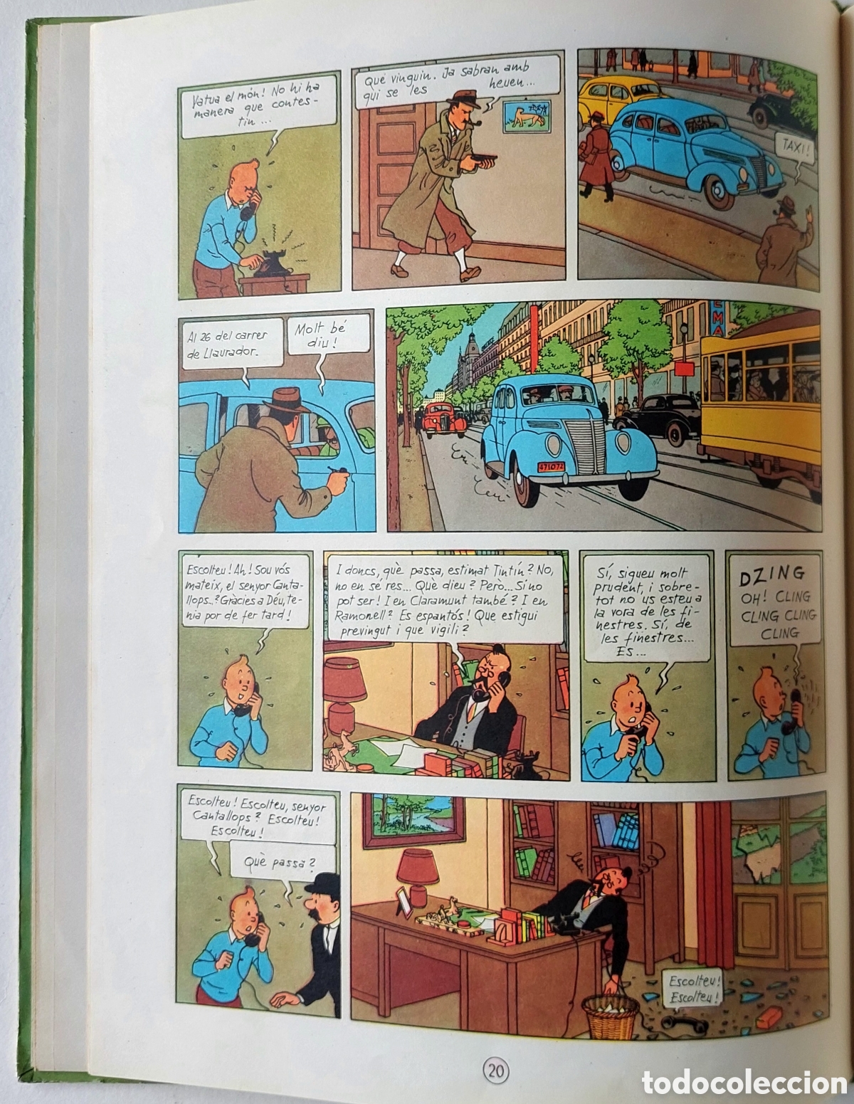 C&oacute;mics: TINT&Iacute;N PRIMERA EDICI&Oacute;N CATALAN - Foto 7