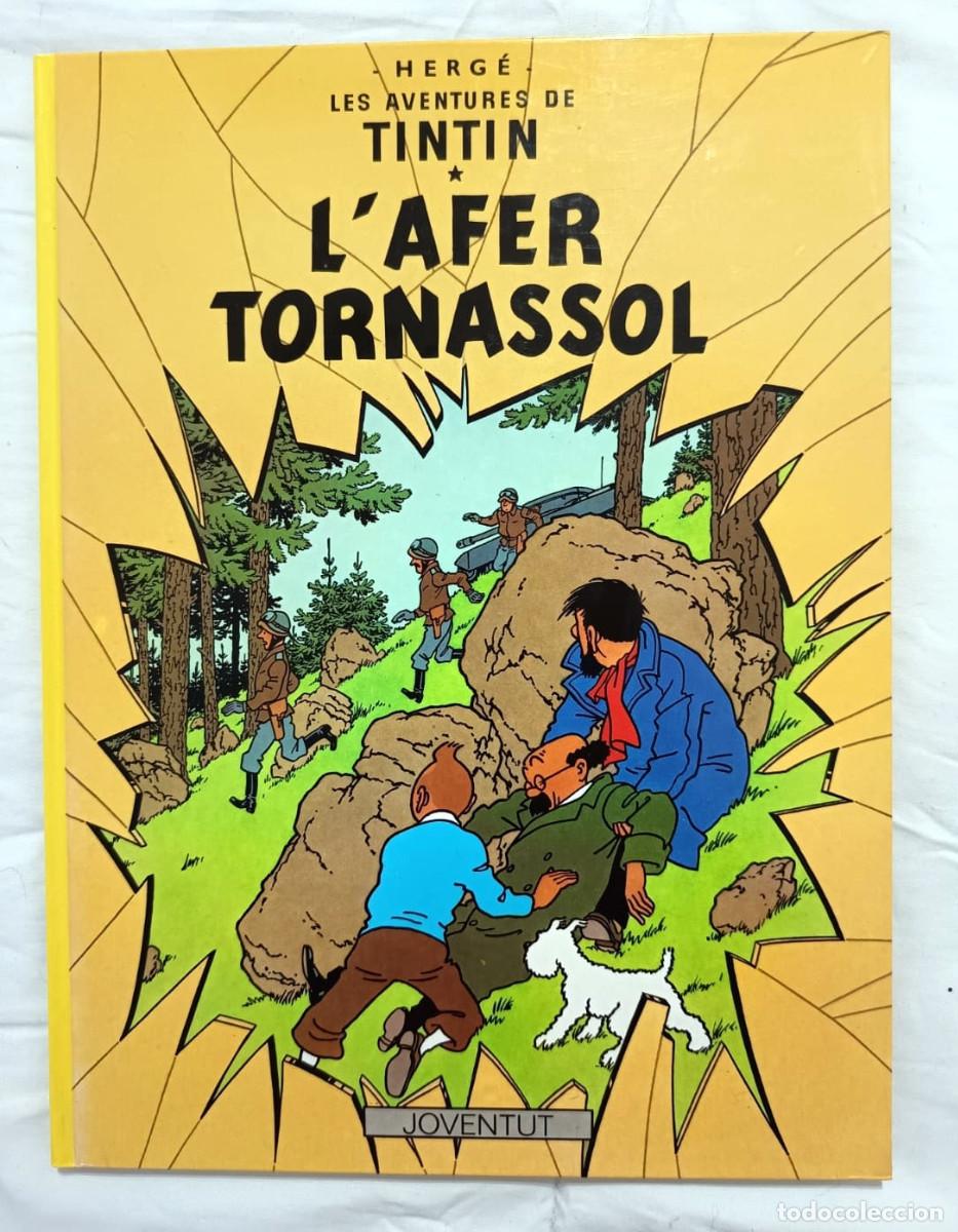 C&oacute;mics: Comic Tebeo Les aventures de Tintin: L'Afer Tornasol, Herg&eacute;, Editorial Juventut, 1989, Tapa dura