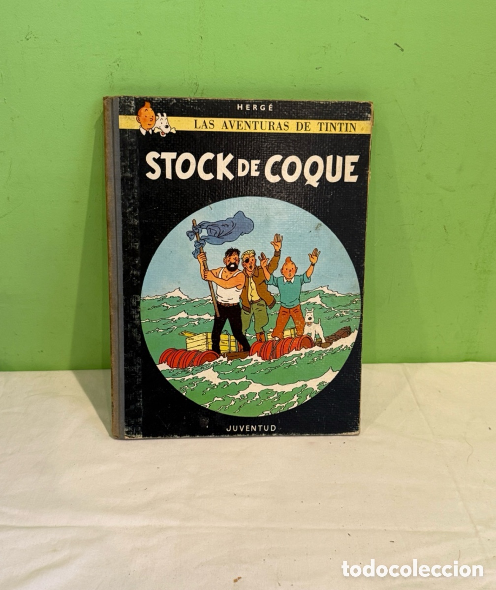 C&oacute;mics: Tint&iacute;n Stock de Coque Herg&eacute; 3&ordf; edici&oacute;n 1967 Juventud castellano