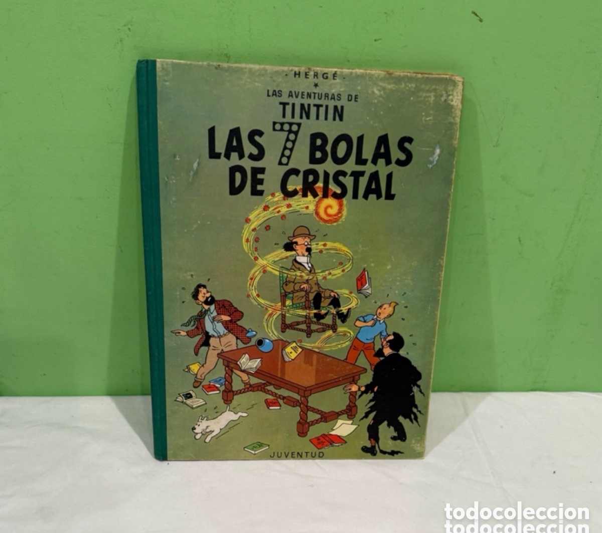 C&oacute;mics: Tint&iacute;n Las 7 Bolas de Cristal Herg&eacute; SEGUNDA EDICI&Oacute;N 1967 Juventud c&oacute;mic antiguo