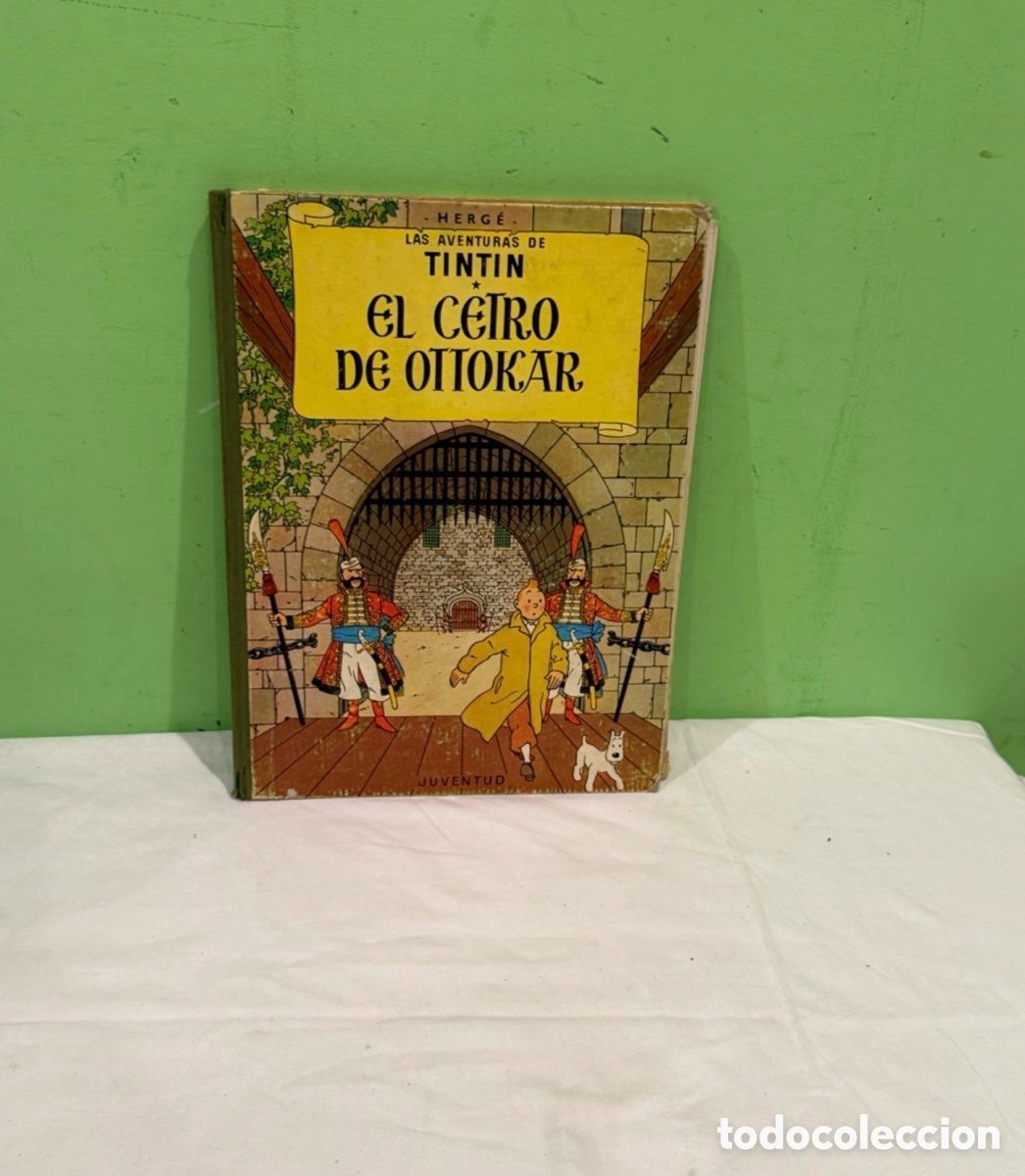 C&oacute;mics: Tint&iacute;n El Cetro de Ottokar Herg&eacute; primera edici&oacute;n Juventud c&oacute;mic antiguo colecci&oacute;n