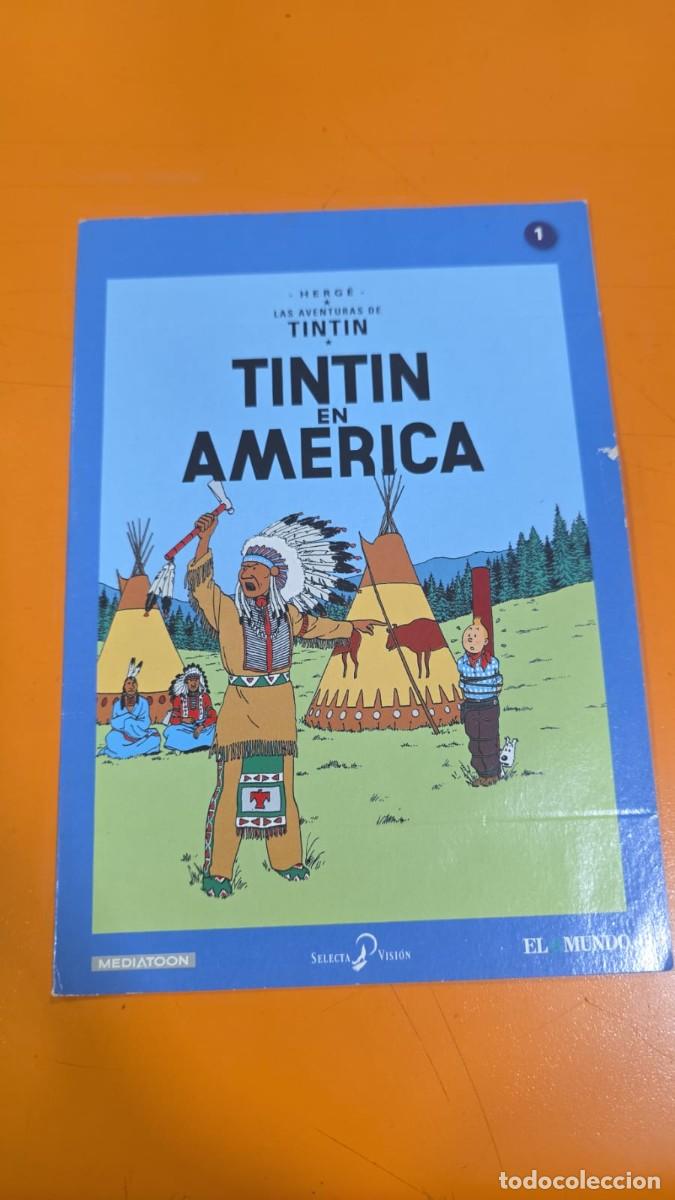 C&oacute;mics: Tint&iacute;n en Am&eacute;rica (ED. El Mundo) (LAS AVENTURAS DE TINTIN)