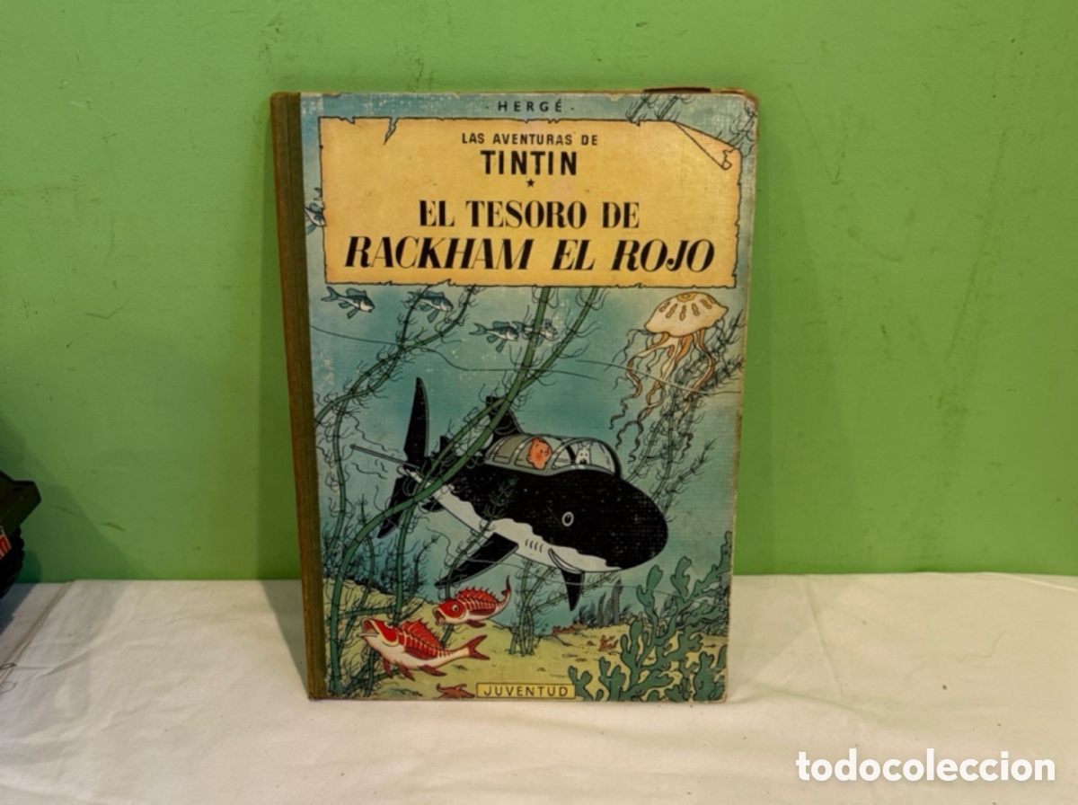 C&oacute;mics: Tint&iacute;n El Tesoro de Rackham el Rojo Herg&eacute; segunda edici&oacute;n 1964 castellano Juventud