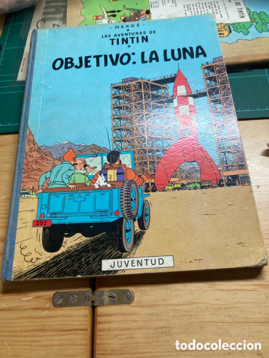 C&oacute;mics: Objetivo la luna Tintin quinta edicion