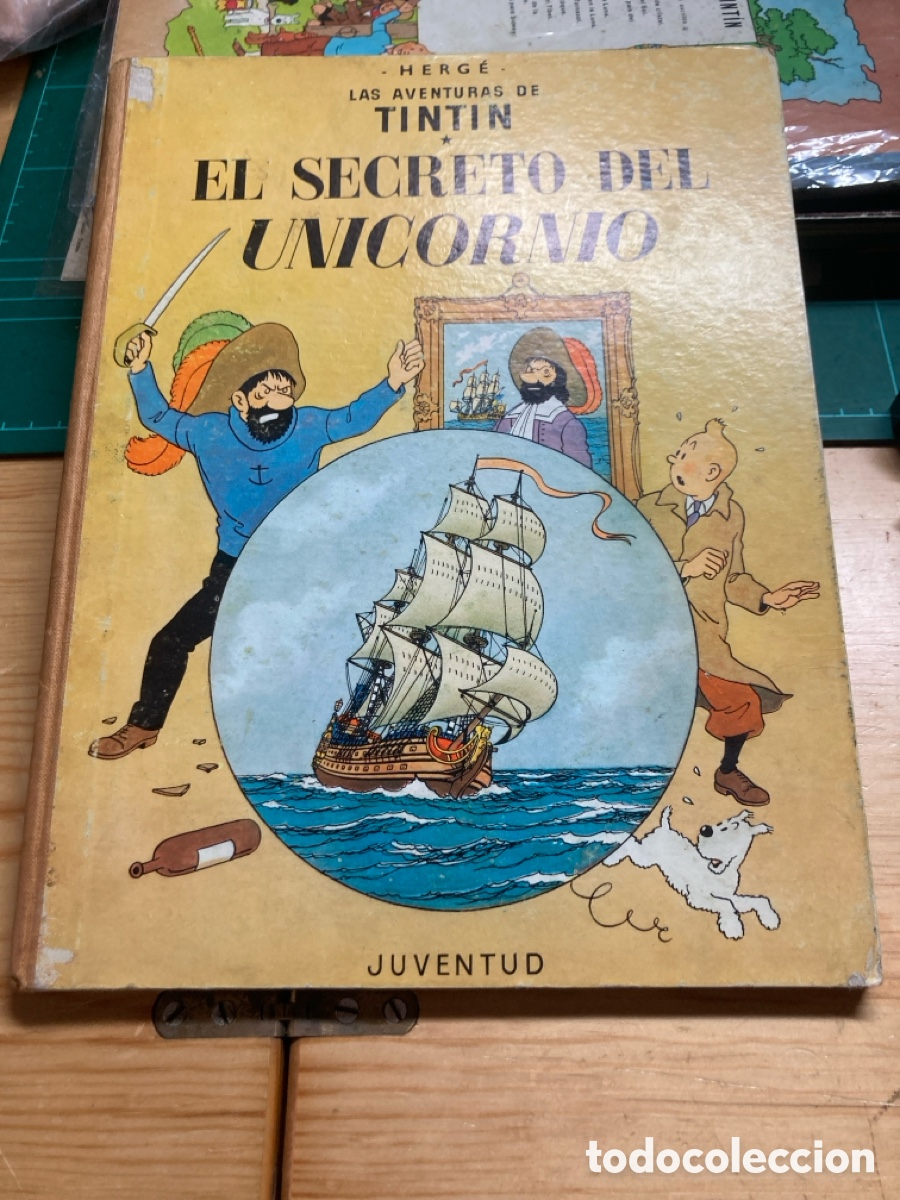C&oacute;mics: El secreto del unicornio Tintin quinta edicion