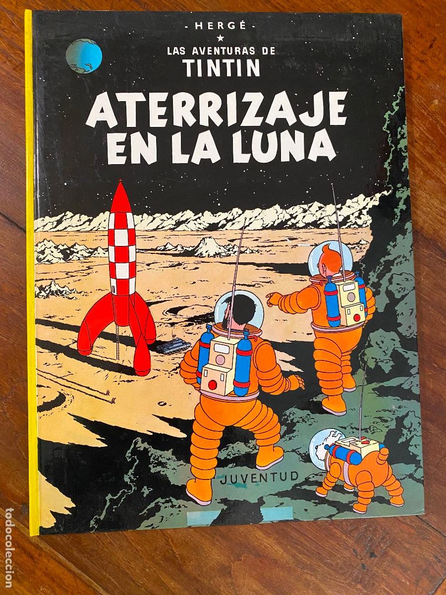C&oacute;mics: ATERRIZAJE EN LA LUNA / LAS AVENTURAS DE TINTIN / HERG&Eacute; / COMIC 1990